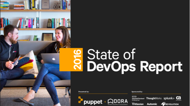 State of DevOps Report 2016